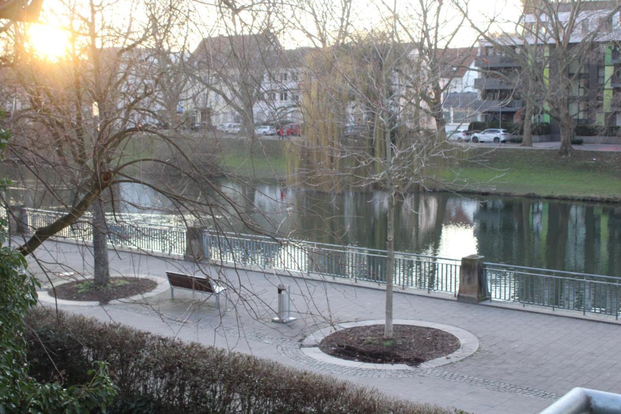 Schickes Appartement An Der Neckarpromenade Heilbronn Eksteriør billede